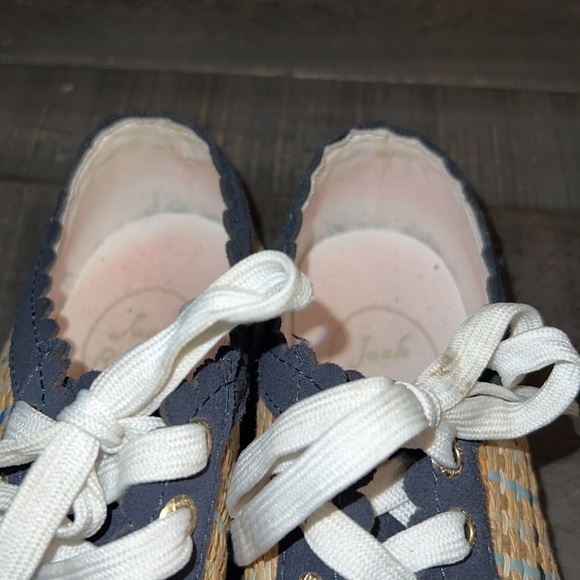 Jack Rogers Woven Teagan Sneakers - Multicolor Size 7 - Picture 4 of 7